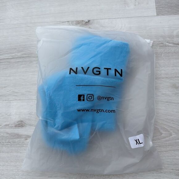NVGTN PRO SHORTS BLUE XL NWT IN PACKAGING - Picture 4 of 7